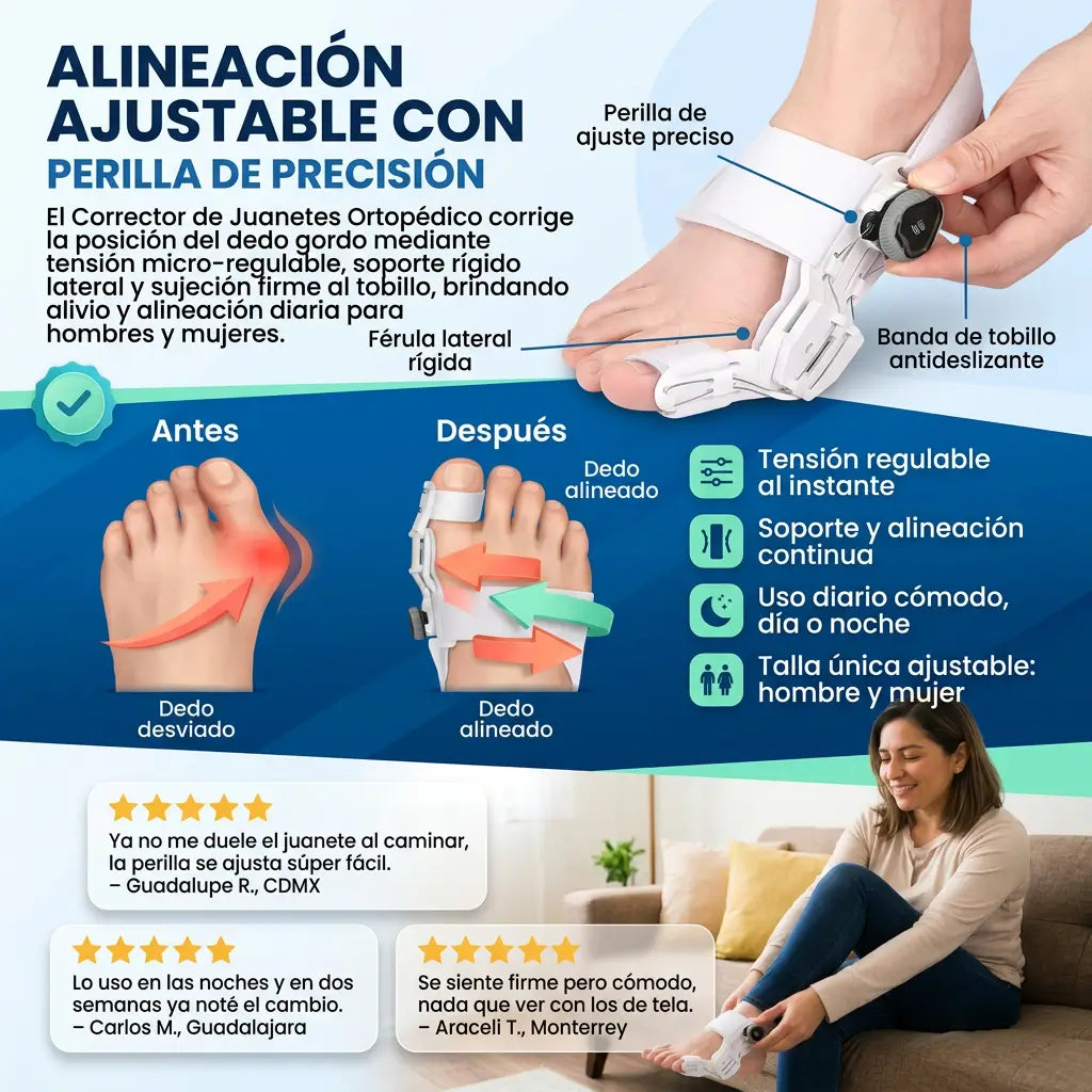 AlineaPro™ – Sistema Correctivo Ajustable Sin Cirugía 2X1 + EBOOK DE REGALO 📕