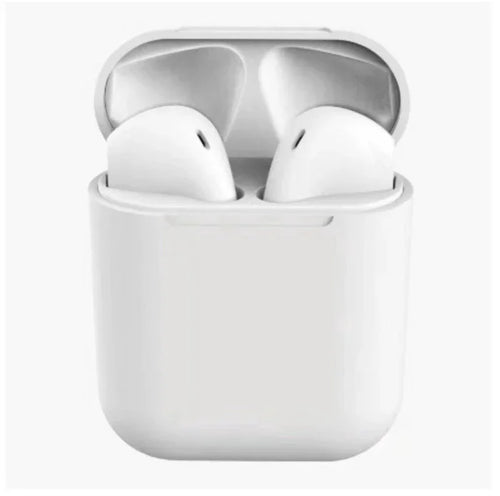 Auriculares inalámbricos blancos con estuche, gadgets tecnología en PesoCity