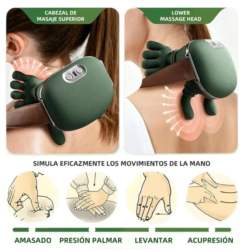 🤖 TheraPulse Elite™ Masaje Profesional en Casa + Pulidor de uñas eléctrico GRATIS