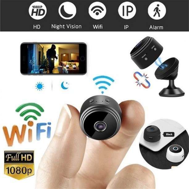 Mini Cámara WIFI A9 1080p Full HD