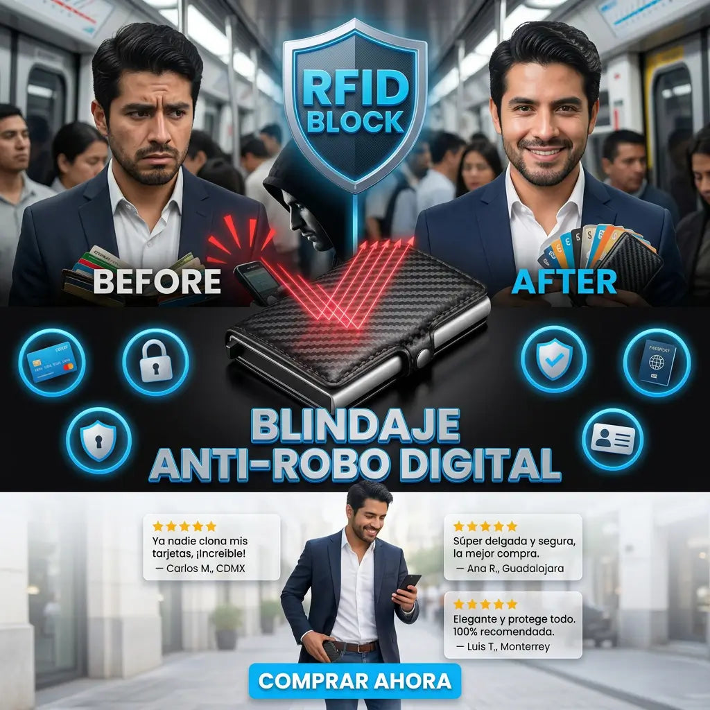 👖SlimWallet — Cero Bulto +Soporte magnético para celular GRATIS📱