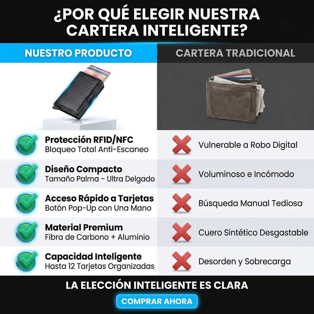👖SlimWallet — Cero Bulto +Soporte magnético para celular GRATIS📱