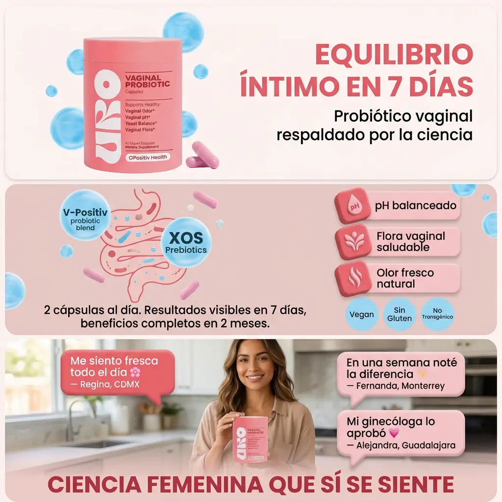 Promo Probióticos IntiConfort URO — Bienestar Íntimo Diario 2x1 🌸