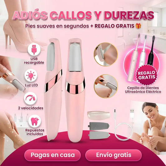 AdiósCallos Pro™ - Elimina Callos Sin Dolor + regalo Cepillo de dientes eléctrico GRATIS 🪥