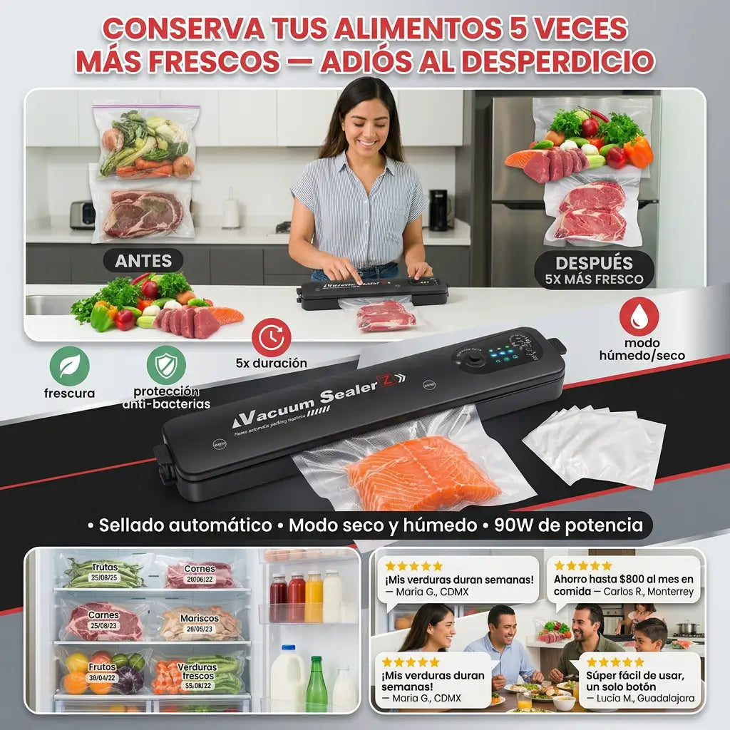 FreshGuard™ — Adiós a la Comida Desperdiciada 🥬🍎 + Afilador De Cuchillo Y Tijeras GRATIS 🔪