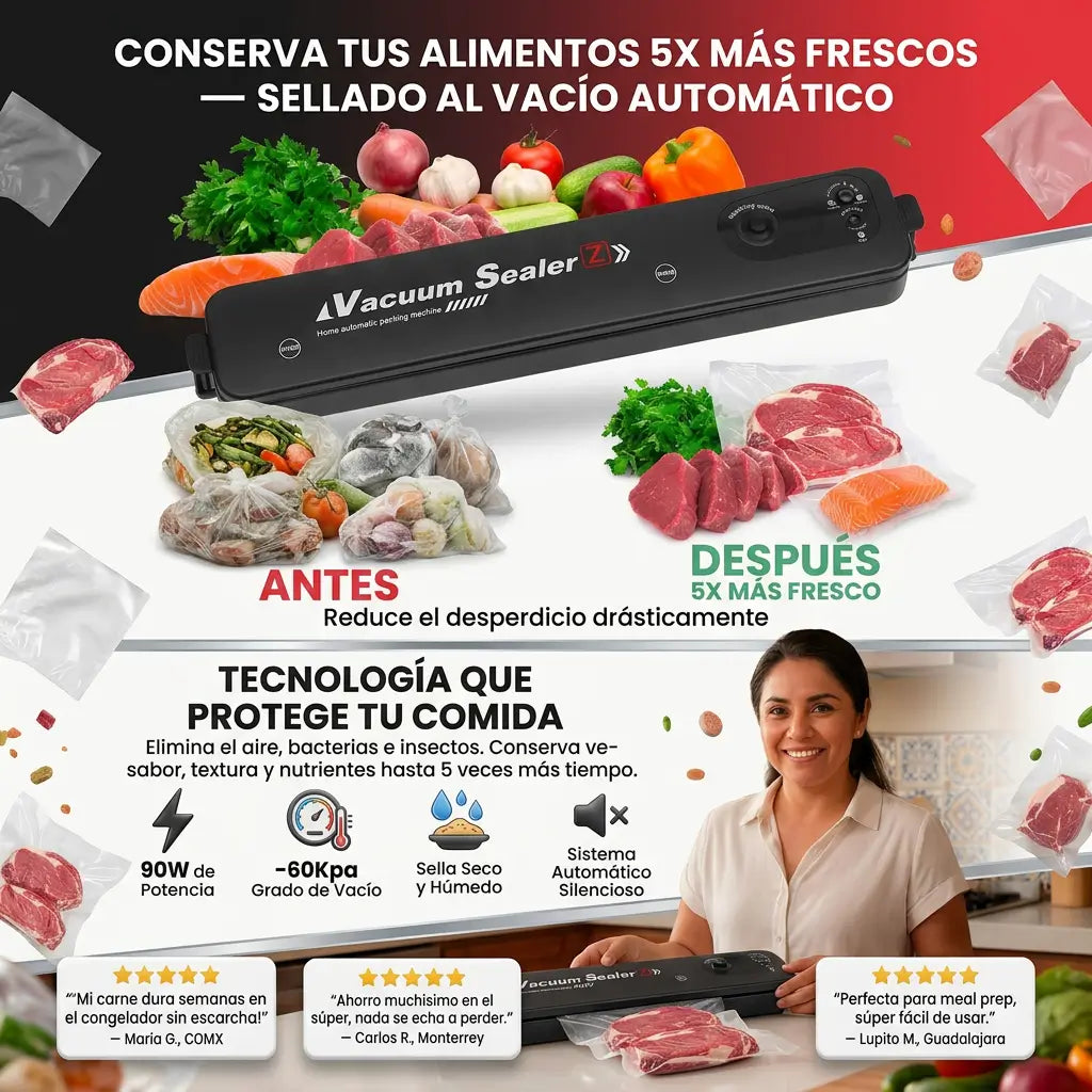 FreshGuard™ — Adiós a la Comida Desperdiciada 🥬🍎 + Afilador De Cuchillo Y Tijeras GRATIS 🔪