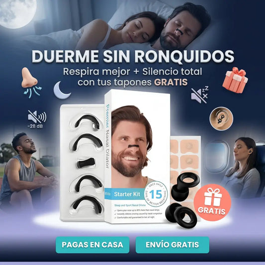 BreathFlow Sport™ –  Respiración Máxima en Sueño y Entrenamiento + Regalo Tapones De Silicona Para Dormir GRATIS