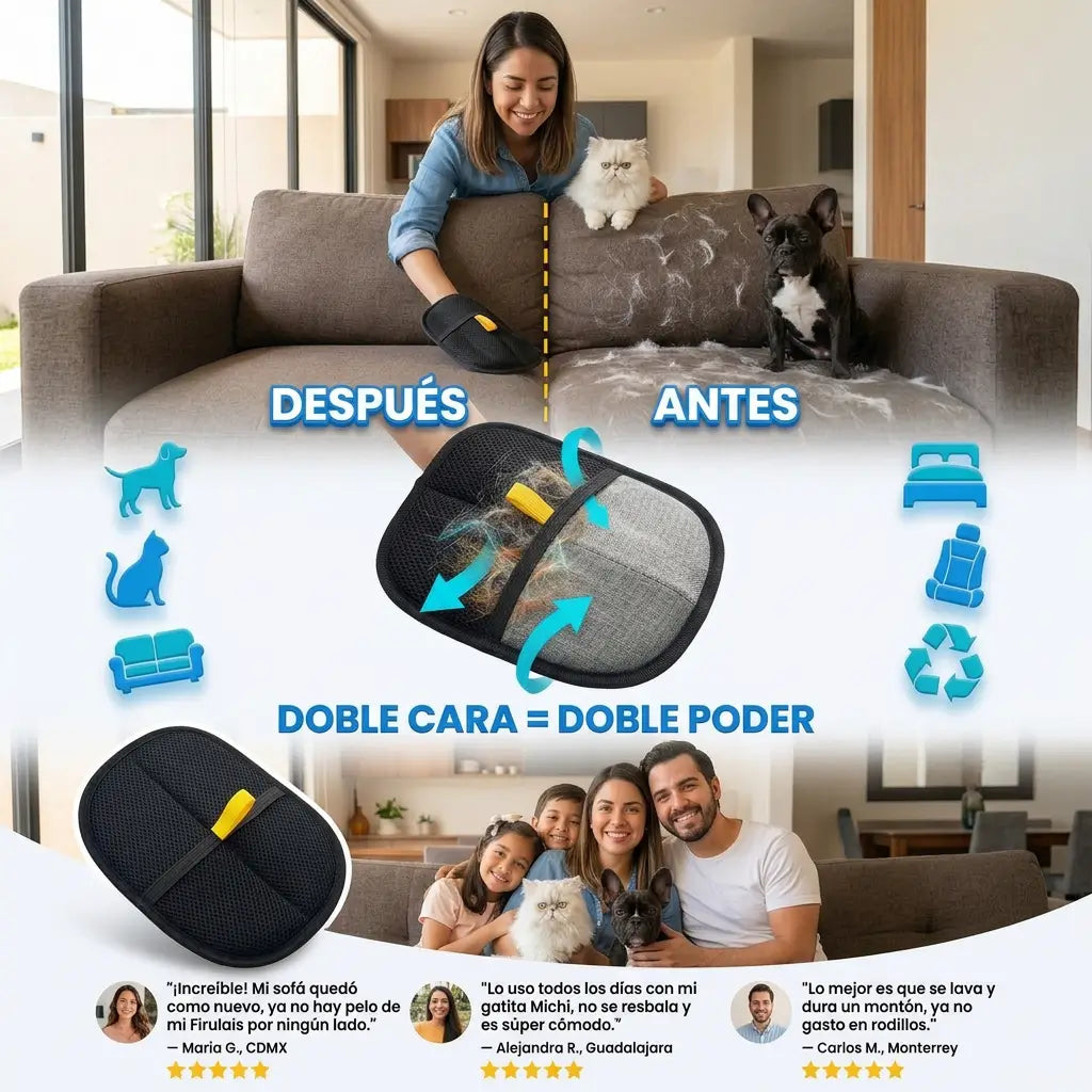 FurMagic Pro™ 2 en 1 – Recoge el Pelo en Segundos + Aspiradora Portátil de GRATIS 🎁