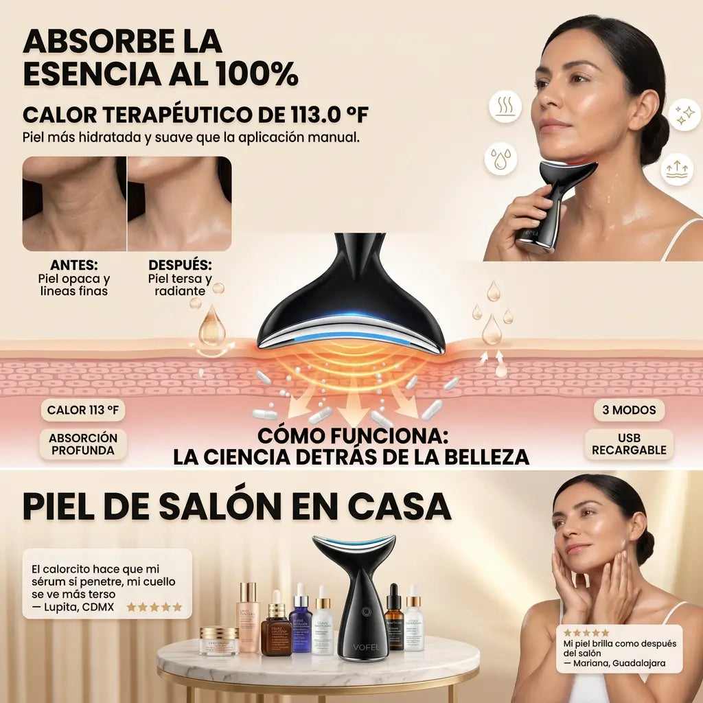LiftPro Térmico™ – Reafirmante de Rostro y Cuello Antiedad + Regalo Parche Antiarrugas GRATIS + EBOOK DE REGALO 📕