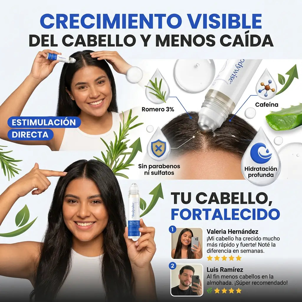 Bodywise™ – Sérum Anticaída Regenerador Capilar + Regalo Aceite De Batana GRATIS + EBOOK DE REGALO 📕